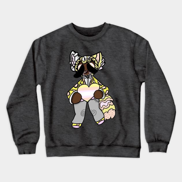 Pangender whoman Crewneck Sweatshirt by Shard Art